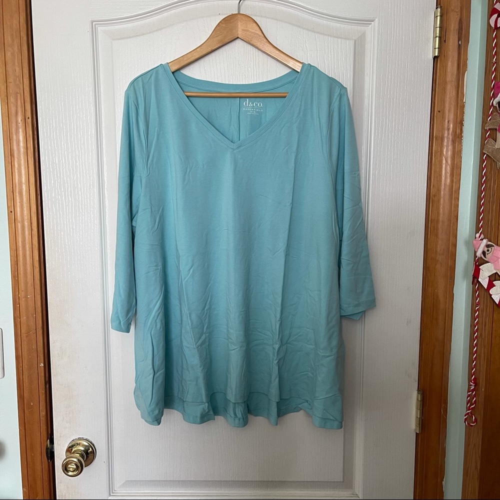 DENIM AND CO LONG SLEEVE